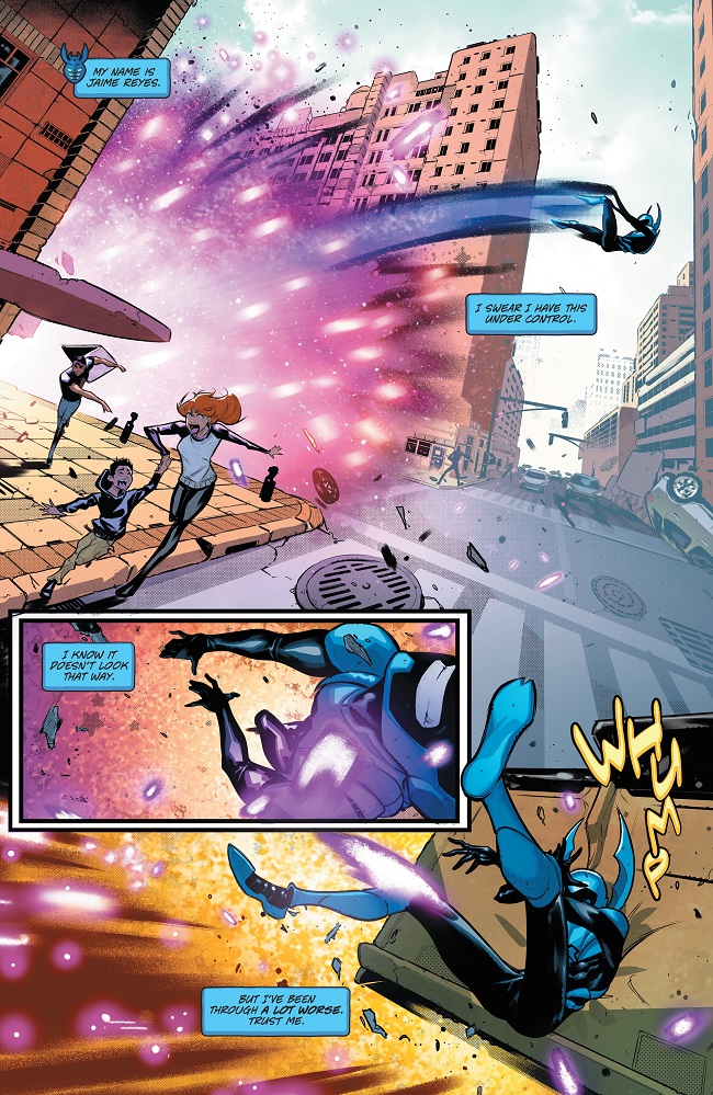 Graduation Day Is Over And New Adventures Begin in Blue Beetle #1